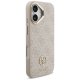 Guess 4G Strass Logo & Big Strap MagSafe dėklas iPhone 17, rožinis
