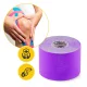 Kinesiology Tape 4FIZJO 5 cm x 5 m, Purple