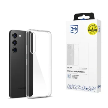 Dėklas Samsung Galaxy S23 5G 3mk Clear Case, skaidrus