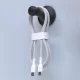 Dudao L9C Max USB-C į USB-C laidas 240W PD 2m, baltas
