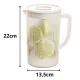 Plastikinis ąsotis su dangteliu ir filtru 3 l
