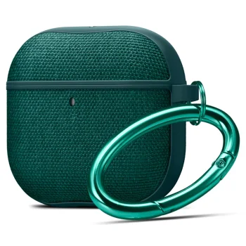 Spigen Urban Fit Case for AirPods 4 with Carabiner, Green