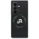 Karl Lagerfeld Karl & Choupette Pins MagSafe dėklas Samsung Galaxy Z Fold 8 Ultra, juodas