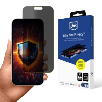 3mk Silky Matt Privacy apsauginis stiklas Apple iPhone 17 Air