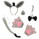 Kids Carnival Costume Donkey, 6 Pieces