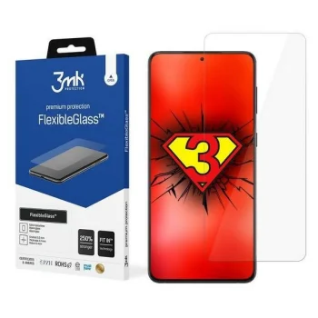 Apsauginis hibridinis stiklas 3mk FlexibleGlass skirtas Samsung Galaxy S21+ 5G