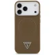 \"Guess Triangle Logo MagSafe\" dėklas iPhone 17 Pro, rudas