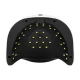 Glow V1 UV LED nagų lempa 168W, mėlyna