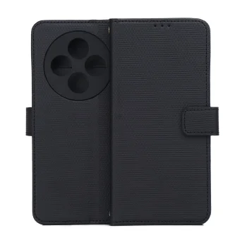 Atverčiamas dėklas TFO Smart Triangle skirtas Xiaomi Redmi 14C / A4 / POCO C75, juodas