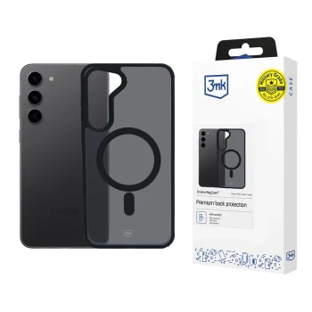 Samsung Galaxy S24+ Plus (SM-S926) 3MK Smoke MagCase Clear Case Cover