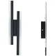 Double LED Wall Lamp 9W, 50cm, Cold White, Black