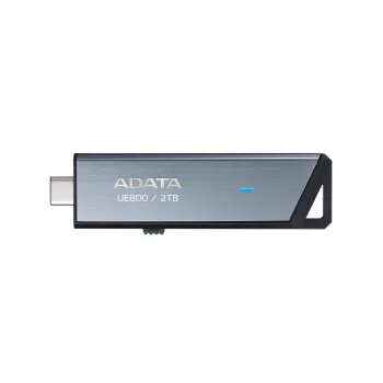 USB atmintinė ADATA Elite UE800 2TB USB-C USB 3.2 Gen 2, Juoda