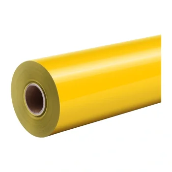 Termo plėvelė HTVRONT Pure 30.5 cm x 1.8 m, geltona