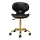 Kosmetologinė taburetė Gabbiano Q-4599G su atlošu, juoda
