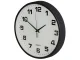 Large Silent Wall Clock 30 cm, Black