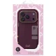 Dėklas Uniq Coehl Mirelle skirtas iPhone 18 Pro / 17 Pro su MagClick, bordo