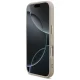 Guess dėklas iPhone 17 Pro telefonui 4G PU Leather Triangle Logo MagSafe, rožinis