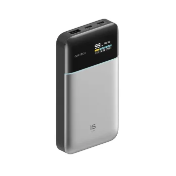 Išorinė baterija Cuktech PB150S 100W 15000mAh, pilka