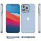 Skaidrus apsauginis dėklas iPhone 14 Pro Max (0,5 mm)