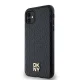 DKNY dėklas iPhone 11 / XR su MagSafe, juodas