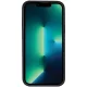 Audi dėklas iPhone 13 / 13 Pro telefonui su MagSafe, juodas