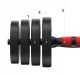 4Fizjo 313 Adjustable Bitumen Dumbbells 2 x 10 kg