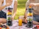 Nešiojamas USB trintuvas 500 ml su LED ekranu, pilkas