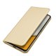 Samsung Galaxy A34 (SM-A346) atverčiamasis dėklas DUX DUCIS Skin Pro, auksinis
