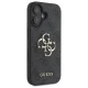 Guess 4G Big Logo dėklas iPhone 16 Plus telefonui, juodas