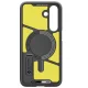 Spigen Tough Armor Mag dėklas Samsung Galaxy S25 FE, juodas ir geltonas