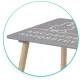 Table with Two Chairs for Children Ricokids RC-847 Bunny