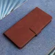Atverčiamas dėklas TFO Smart Velvet skirtas Samsung Galaxy S25 FE, rudas