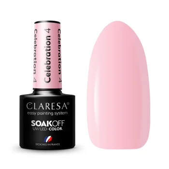 Claresa Celebration 4 Hybrid Gel Nail Polish, 5g