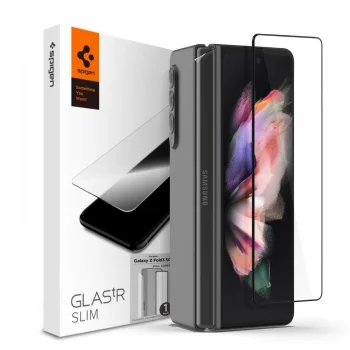 Apsauginis stiklas ir vyrio plėvelė Samsung Galaxy Z Fold3 5G, juoda