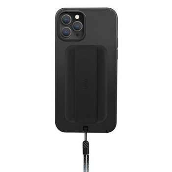 Apple iPhone 12 Pro Max 6,7" Uniq Etui Heldro Case Cover, Black