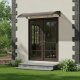 MultiGarden stogelis virš durų 100x80 cm, polikarbonatinis