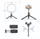 Blitzwolf BW-SL5 LED RGBW Vlogging Ring Photo Video Light Lamp 26cm with Tripod Mount