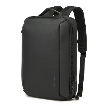 Wozinsky Premium 15.6" nešiojamojo kompiuterio kuprinė ir krepšys, juodas