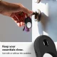 Apsauginis dėklas Spigen Vault skirtas Apple AirTag, juodas (Matte Black)