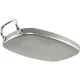 Stačiakampė grilio keptuvė De Buyer Mineral B La Plancha, 38 x 26 cm