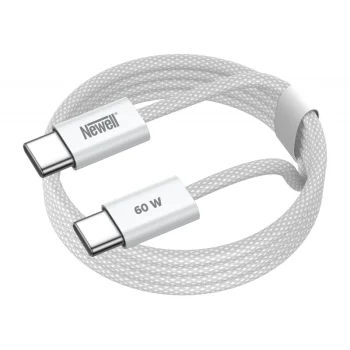 Newell USB-C į USB-C laidas 60 W, 2 m, baltas