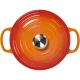 Apvalus ketaus puodas Le Creuset Signature 18 cm, 1.8 l, Volcanic