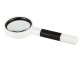 Classic Magnifying Glass with 50mm Glass Lens, 7x Magnification, Black/White
