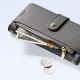 Dux Ducis Lawa Case with Magnetic Wallet for Samsung Galaxy S25+, Gray