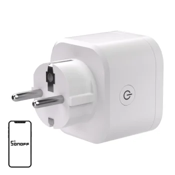 Išmanusis lizdas Sonoff S61STPF Matter (Wi-Fi), baltas