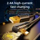 Joyroom S-UL012A6 USB-A - Lightning laidas 2.4A 1.2m, mėlynas