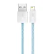 USB to Lightning Cable Baseus CALD000503 2.4A 2m Blue