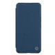 Atverčiamas dėklas Nillkin Qin Cloth Pro Case skirtas iPhone 14 Plus su kameros dangteliu, mėlynas