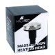 Malatec Heating Attachment for Massage Gun, Black/Silver