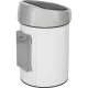 Šiukšliadėžė Brabantia Touch Bin, 3 l, balta